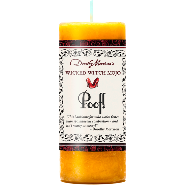 Wicked Witch Mojo Poof! Candle